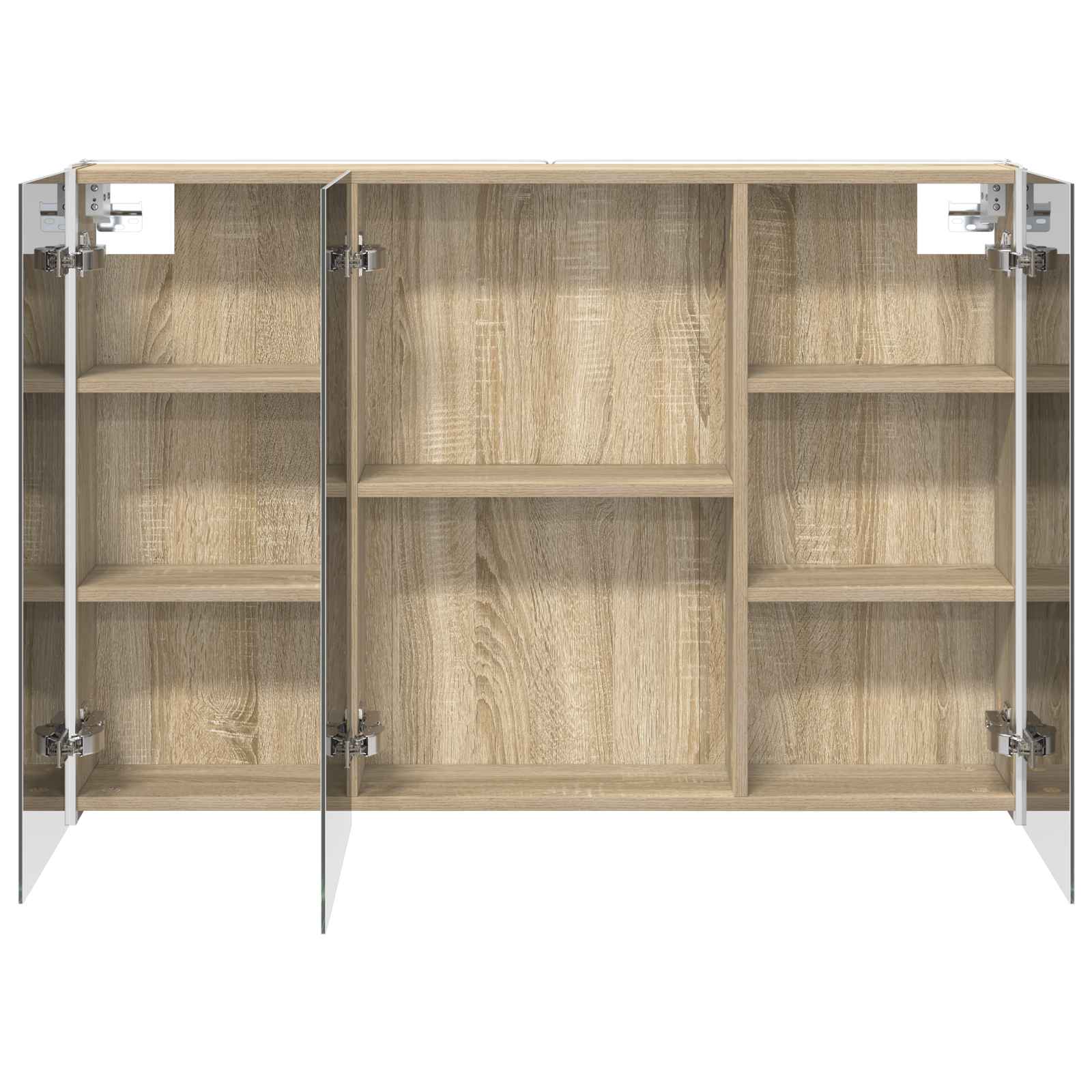 Koupelnová zrcadlová skříň Sonoma dub 103,5 x 15,5 x 70 cm - obrázek 7
