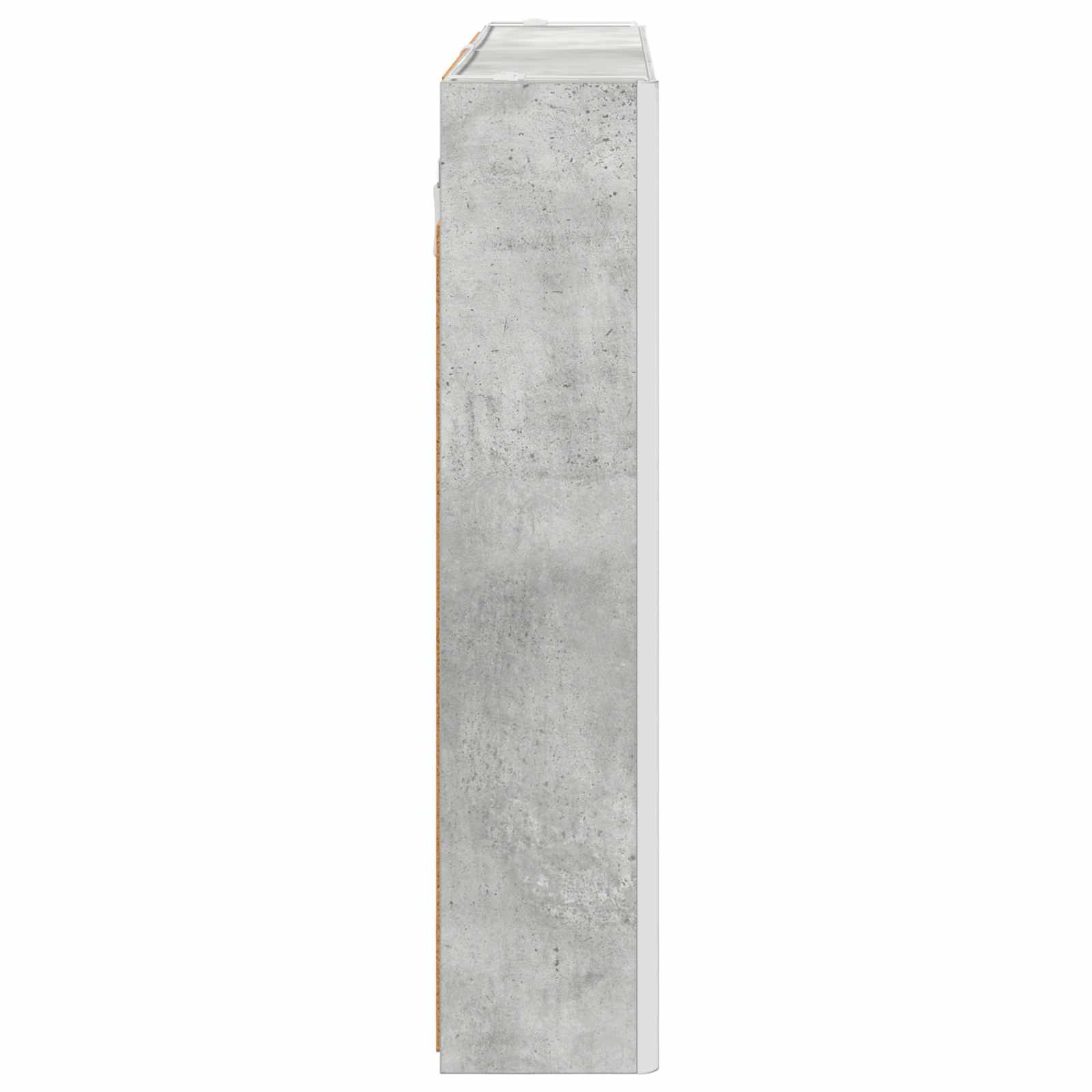 Koupelnová zrcadlová skříň Betonově šedá 103,5 x 15,5 x 70 cm - obrázek 8
