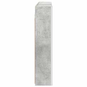 Koupelnová zrcadlová skříň Betonově šedá 103,5 x 15,5 x 70 cm - obrázek 8