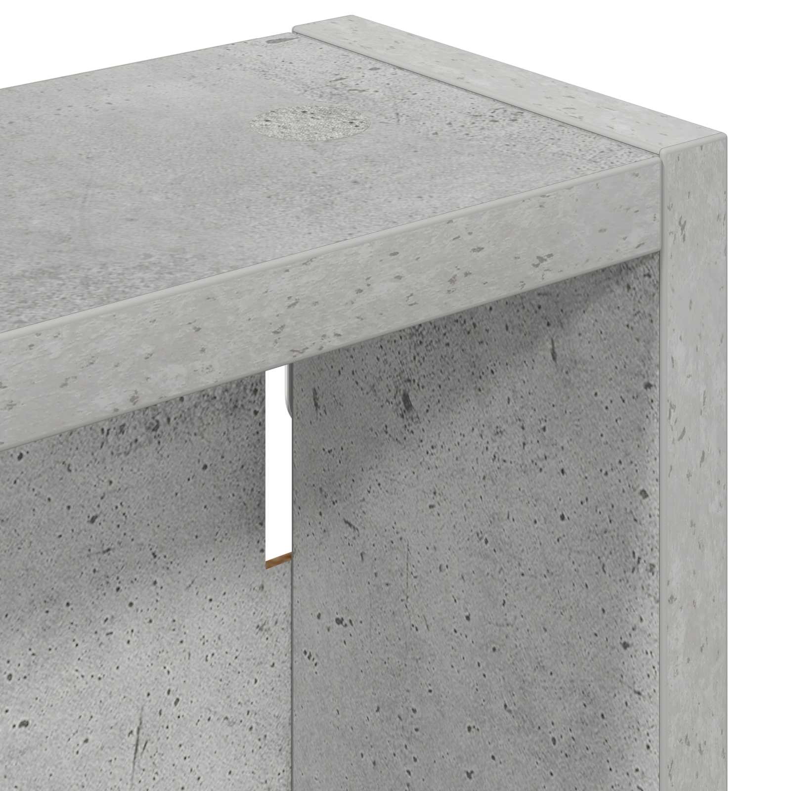 Koupelnová nástěnná skříňka Betonově Šedá 20 x 10 x 60,5 cm - obrázek 9
