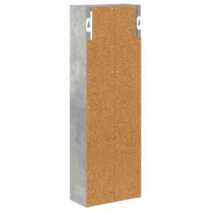 Koupelnová nástěnná skříňka Betonově Šedá 20 x 10 x 60,5 cm - obrázek 8