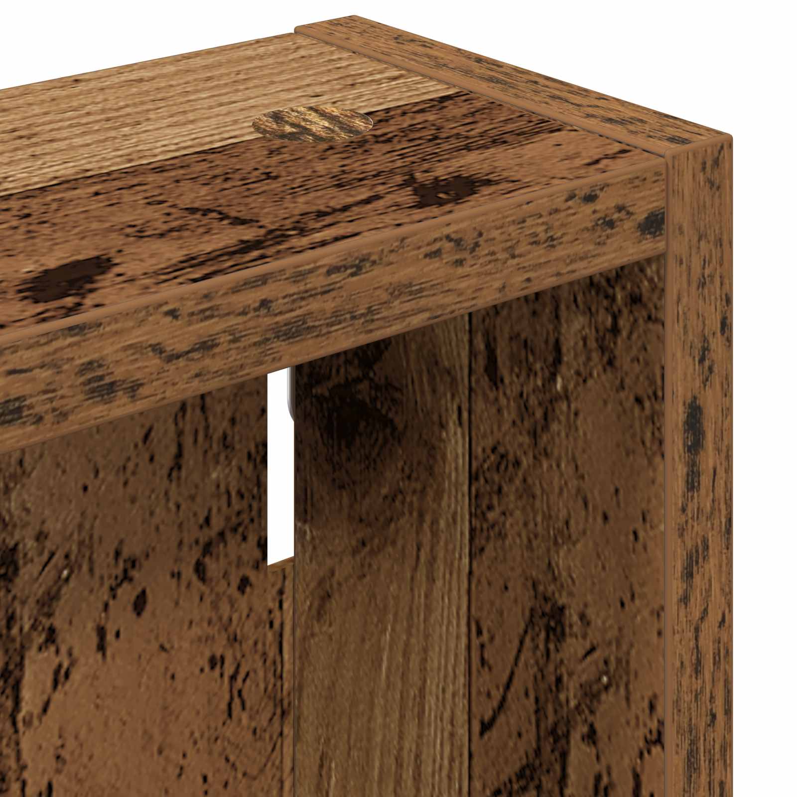 Koupelnová nástěnná skříňka Staré dřevo 20 x 10 x 60,5 cm - obrázek 9