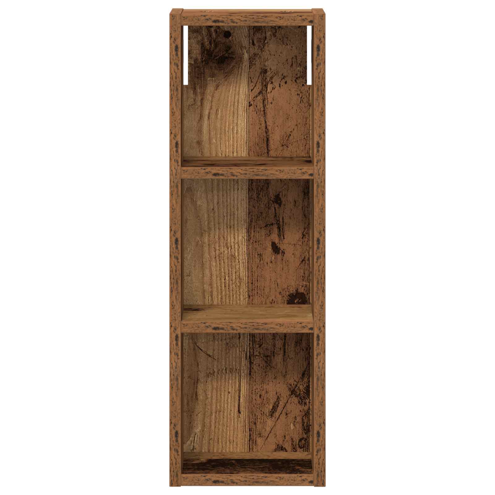 Koupelnová nástěnná skříňka Staré dřevo 20 x 10 x 60,5 cm - obrázek 6