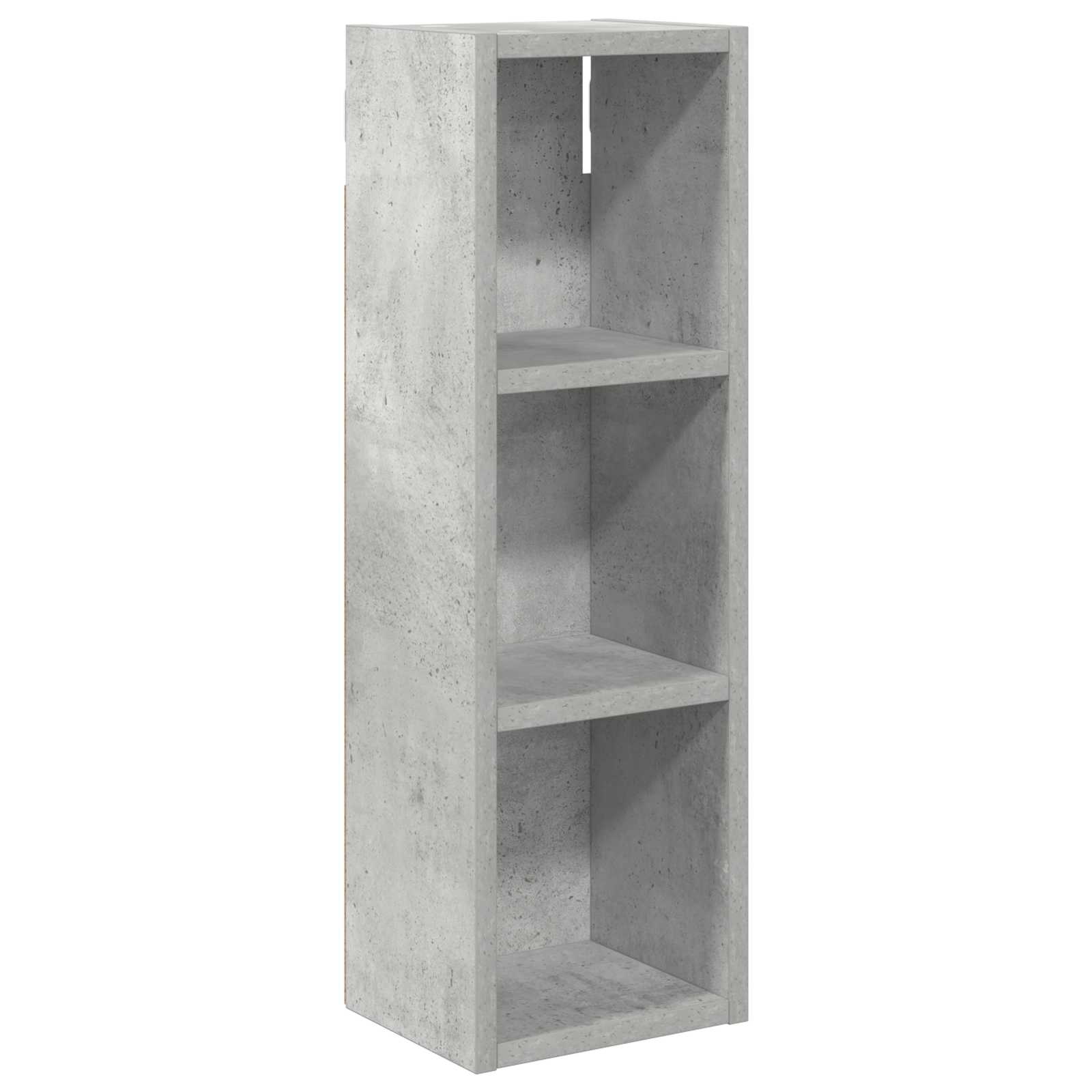 Koupelnová nástěnná skříňka Betonově Šedá 20 x 16 x 62,5 cm - obrázek 2