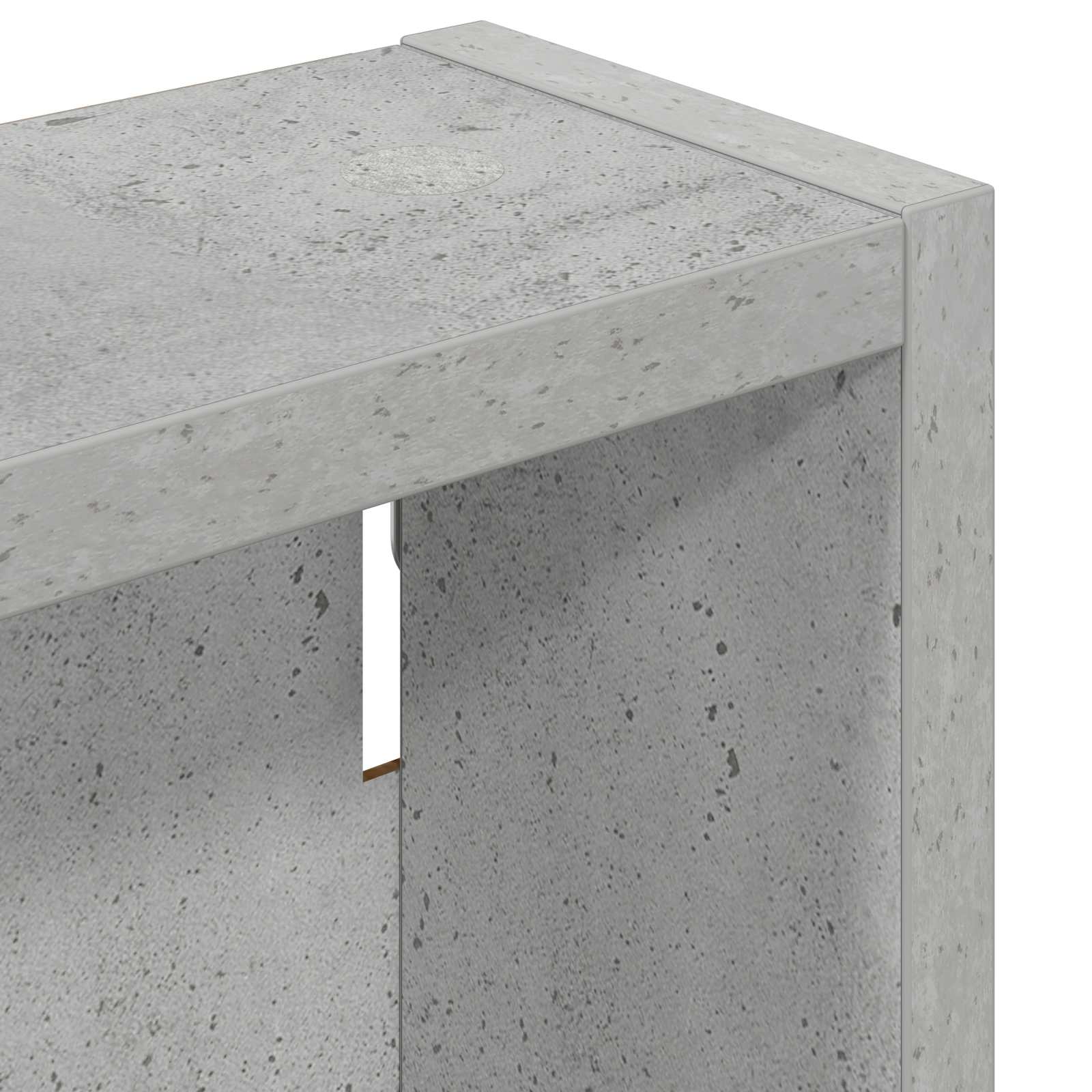 Koupelnová nástěnná skříňka Betonově Šedá 30 x 10 x 50 cm - obrázek 9