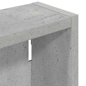 Koupelnová nástěnná skříňka Betonově Šedá 30 x 10 x 50 cm - obrázek 9