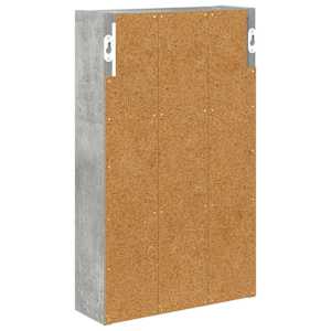 Koupelnová nástěnná skříňka Betonově Šedá 30 x 10 x 50 cm - obrázek 8
