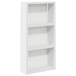 Koupelnová nástěnná skříňka s policí Bílý 30 x 10 x 60,5 cm - obrázek 2