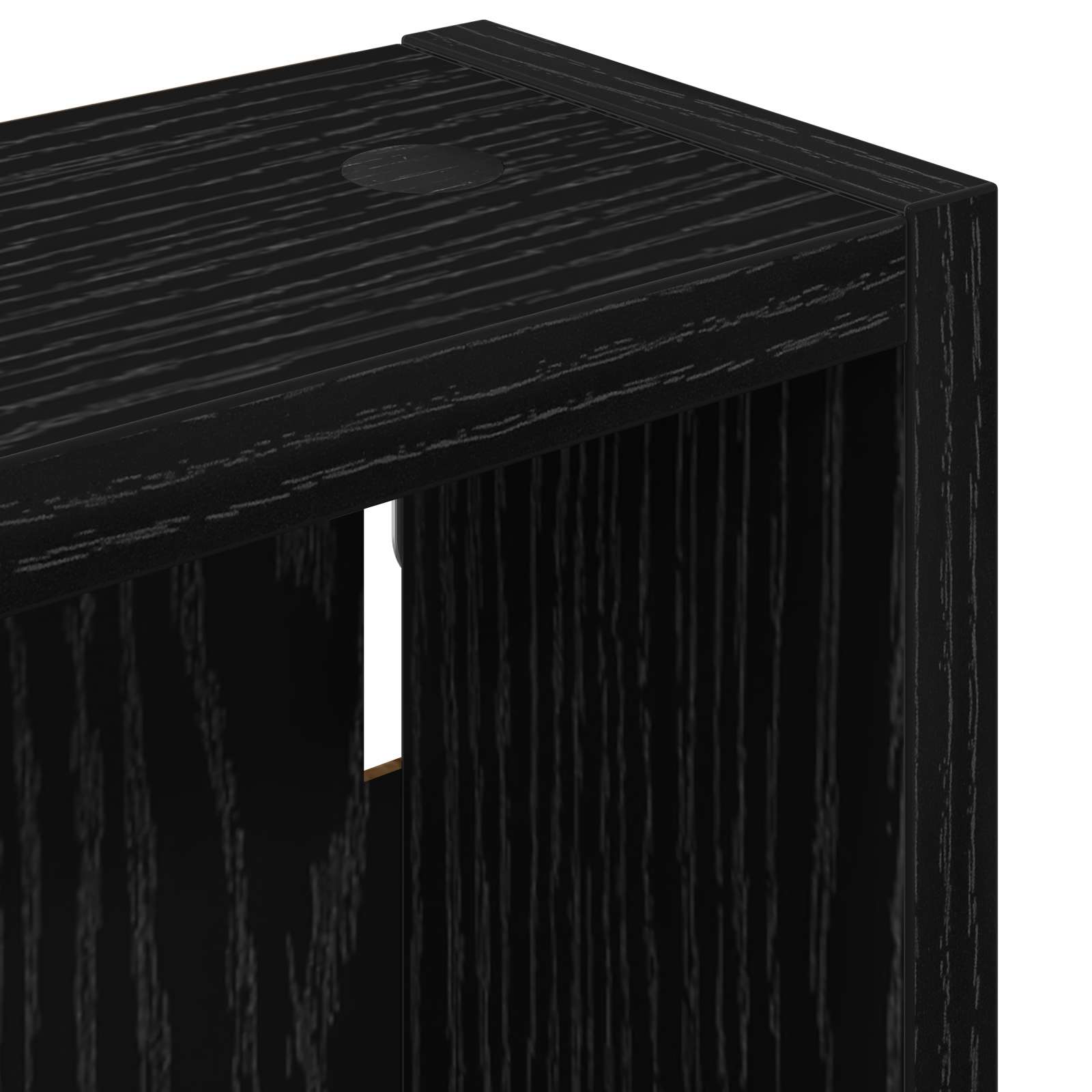 Koupelnová nástěnná skříňka Černý Dub 30 x 10 x 60,5 cm - obrázek 9