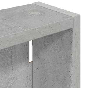 Koupelnová nástěnná skříňka Betonově Šedá 30 x 10 x 60,5 cm - obrázek 9