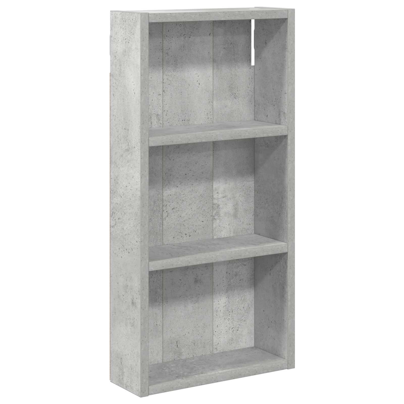 Koupelnová nástěnná skříňka Betonově Šedá 30 x 10 x 60,5 cm - obrázek 2