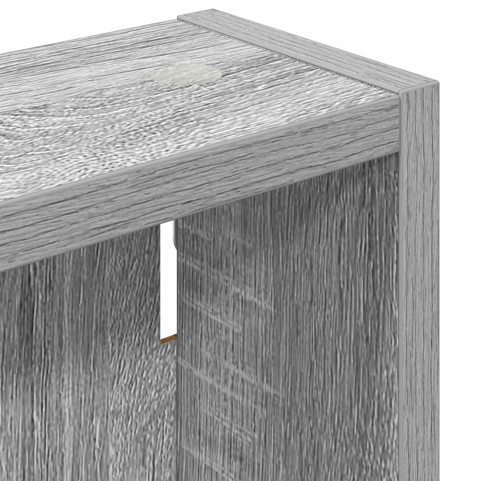 Koupelnová nástěnná skříňka Šedá Sonoma 30 x 10 x 60,5 cm - obrázek 9