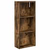 vidaXL Vannitoa seinakapp Suitsetatud Tamm 30 x 14 x 70 cm