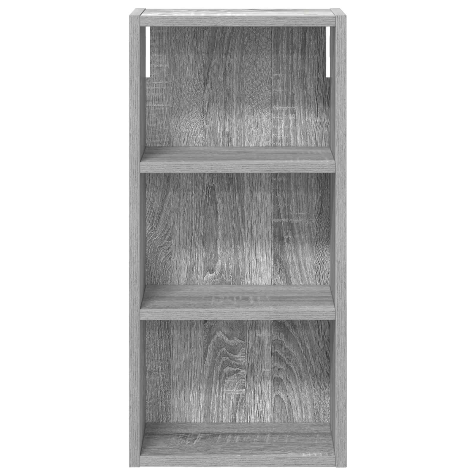 Koupelnová nástěnná skříňka Šedá Sonoma 30 x 16 x 62,5 cm - obrázek 6