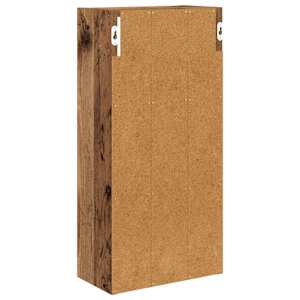 Koupelnová nástěnná skříňka Staré dřevo 30 x 16 x 62,5 cm - obrázek 6