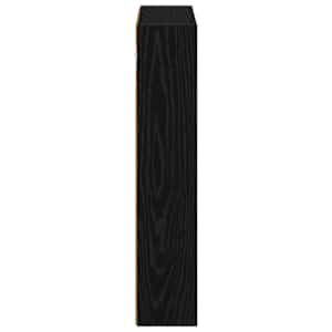 Koupelnová nástěnná skříňka s policí Černý Dub 40 x 10 x 50 cm - obrázek 7