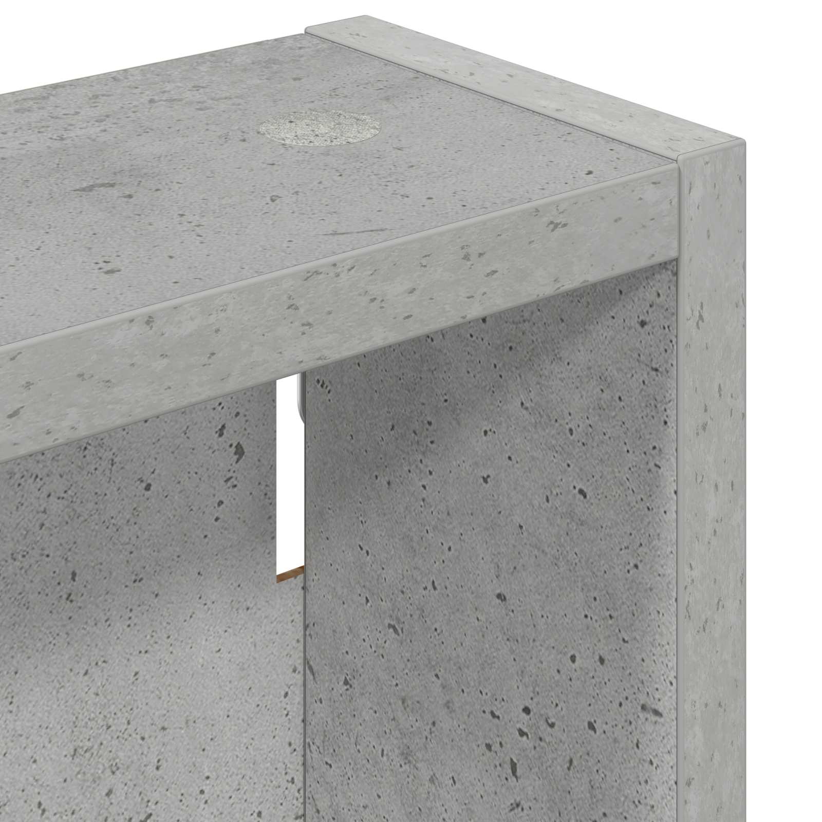 Koupelnová nástěnná skříňka Betonově Šedá 40 x 10 x 50 cm - obrázek 9