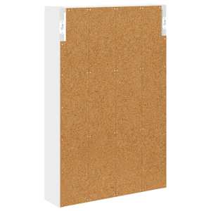 Koupelnová nástěnná skříňka s policí Bílý 40 x 10 x 60,5 cm - obrázek 8