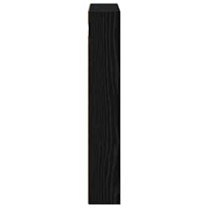 Koupelnová nástěnná skříňka Černý Dub 40 x 10 x 60,5 cm - obrázek 7