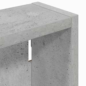 Koupelnová nástěnná skříňka Betonově Šedá 40 x 10 x 60,5 cm - obrázek 9