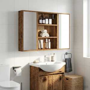 Kopalna stenska omarica s polico Star les 40 x 10 x 60,5 cm