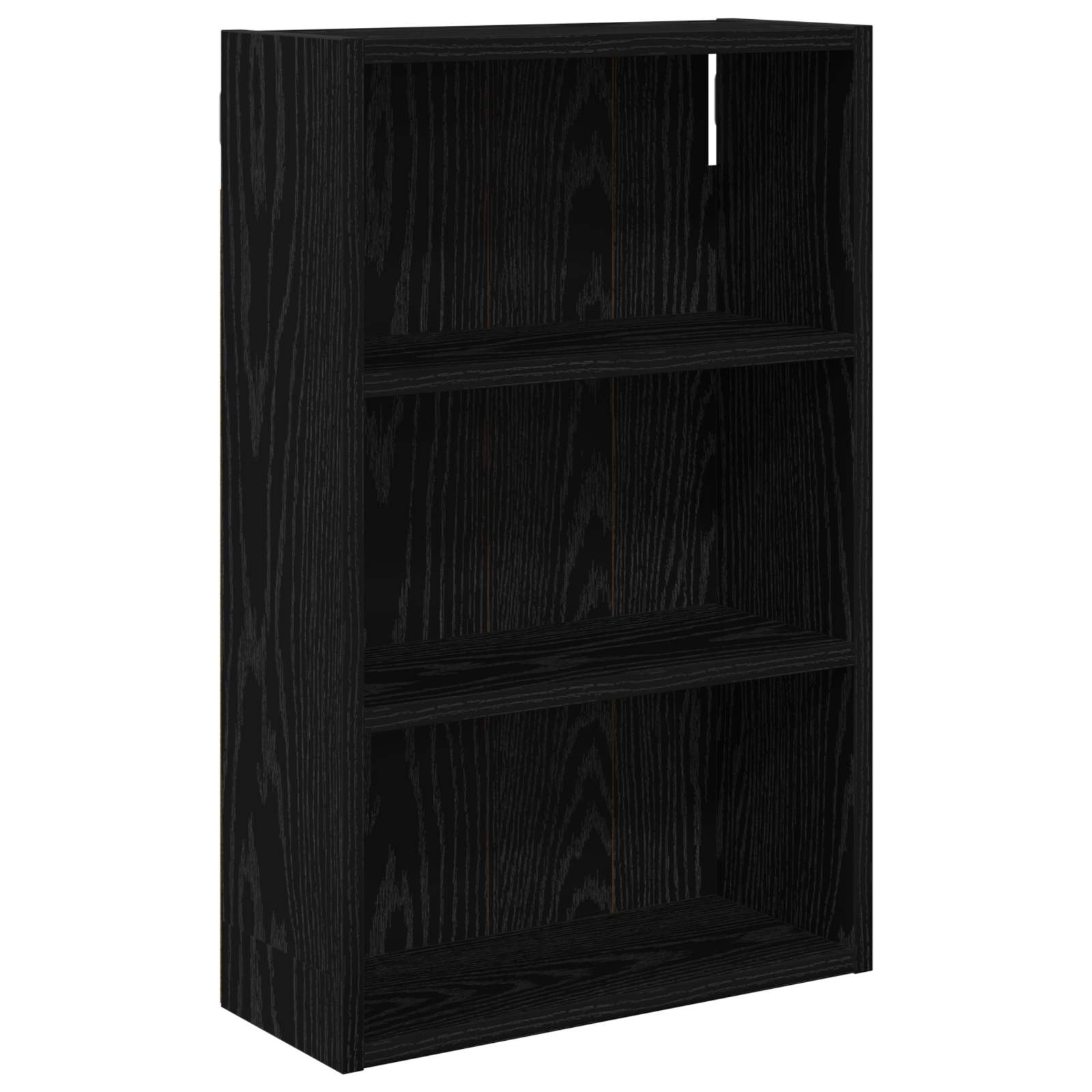 vidaXL Badezimmer-Wandschrank Schwarze Eiche 40 x 16 x 62,5 cm