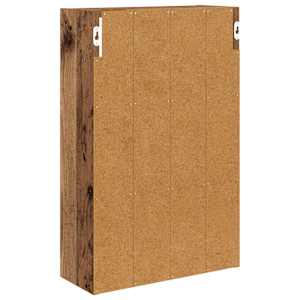 Koupelnová nástěnná skříňka Staré dřevo 40 x 16 x 62,5 cm - obrázek 8