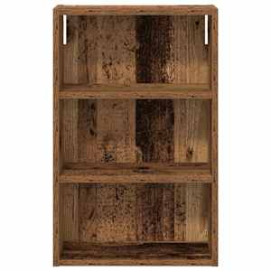 Koupelnová nástěnná skříňka Staré dřevo 40 x 16 x 62,5 cm - obrázek 6