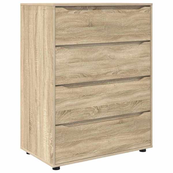 vidaXL Ladustamiskapid 80 x 48 x 105 cm Tehispuit Sonoma tamm