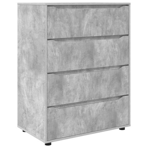 vidaXL Ladustamiskapid 80 x 48 x 105 cm Tehispuit Betoonhall