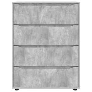 Úložné skříně 2 pcs Betonově šedá 80 x 48 x 105 cm - obrázek 8