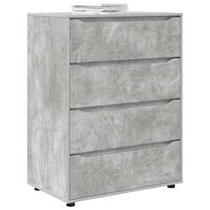 Úložné skříně 2 pcs Betonově šedá 80 x 48 x 105 cm - obrázek 3