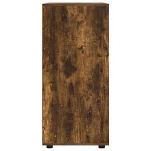 Úložné skříně Kouřový dub 80 x 48 x 105 cm kompozitní dřevo - obrázek 9