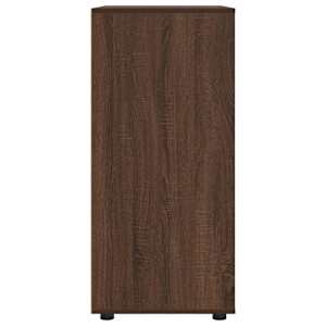 Úložné skříně 2 pcs Hnědý dub 80 x 48 x 105 cm kompozitní dřevo - obrázek 9