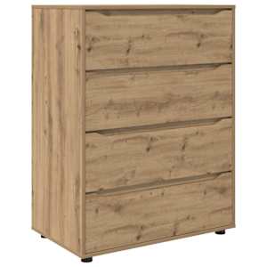 Úložné skříně 80 x 48 x 105 cm kompozitní dřevo Artisanový dub - obrázek 2