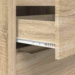 Úložné skříně 2 pcs Sonoma dub 60 x 48 x 105 cm - obrázek 11