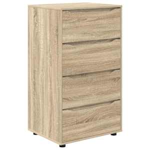 Úložné skříně 2 pcs Sonoma dub 60 x 48 x 105 cm - obrázek 2