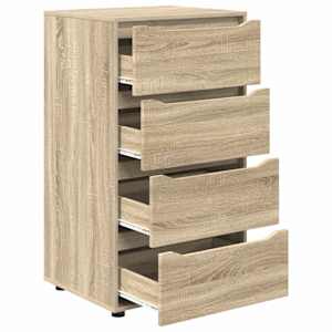 Úložné skříně 2 pcs Sonoma dub 60 x 48 x 105 cm - obrázek 7