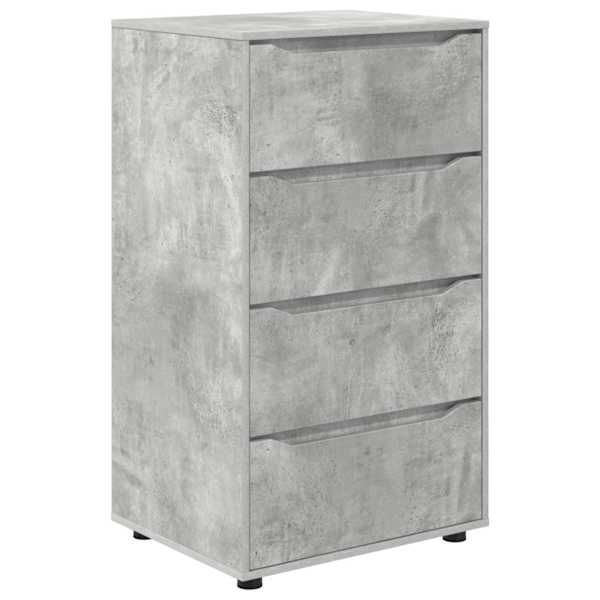 vidaXL Ladustamiskapid 60 x 48 x 105 cm Tehispuit Betoonhall