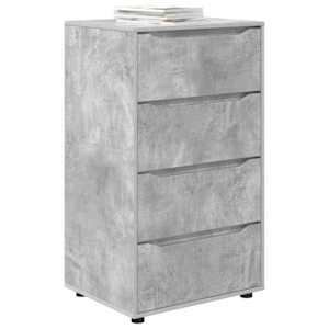 Úložné skříně 2 pcs Betonově šedá 60 x 48 x 105 cm - obrázek 3