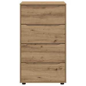 Úložné skříně 60 x 48 x 105 cm kompozitní dřevo Artisanový dub - obrázek 8