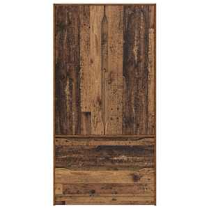 Koupelnová skříň se zásuvkou Staré dřevo 79,5 x 49 x 156 cm - obrázek 7