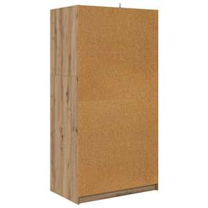 Šatní skříň Řemeslný Dub 79,5 x 49 x 156 cm Dřevěný materiál - obrázek 9