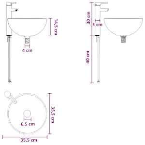 Sada koupelnových skříněk 5 pcs Dub artisan 50 x 14,5 x 70 cm - obrázek 15