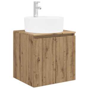 Sada koupelnových skříněk 5 pcs Dub artisan Kompozitní dřevo - obrázek 4