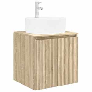 Sada koupelnových skříněk 4 pcs Dub sonoma Kompozitní dřevo - obrázek 5