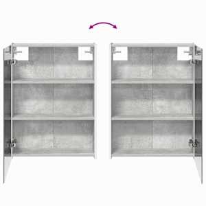 Sada koupelnových skříněk 5 pcs Betonově šedá Kompozitní dřevo - obrázek 11