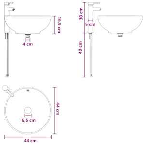 Sada koupelnových skříněk 4 pcs Dub artisan Kompozitní dřevo - obrázek 15