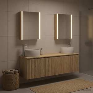 Sada koupelnových skříněk 5 pcs Dub sonoma Kompozitní dřevo - obrázek 4