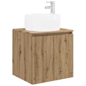 Sada koupelnových skříněk 4 pcs Dub artisan Kompozitní dřevo - obrázek 5